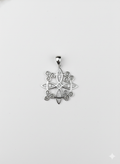 Dije de Plata .925 con Diseño Floral Filigrana