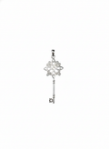 Dije de Llave Antigua en Plata .925